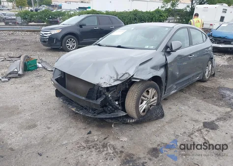 2020 Hyundai Elantra Sel from USA, damaged, VIN 5NPD84LFXLH492870